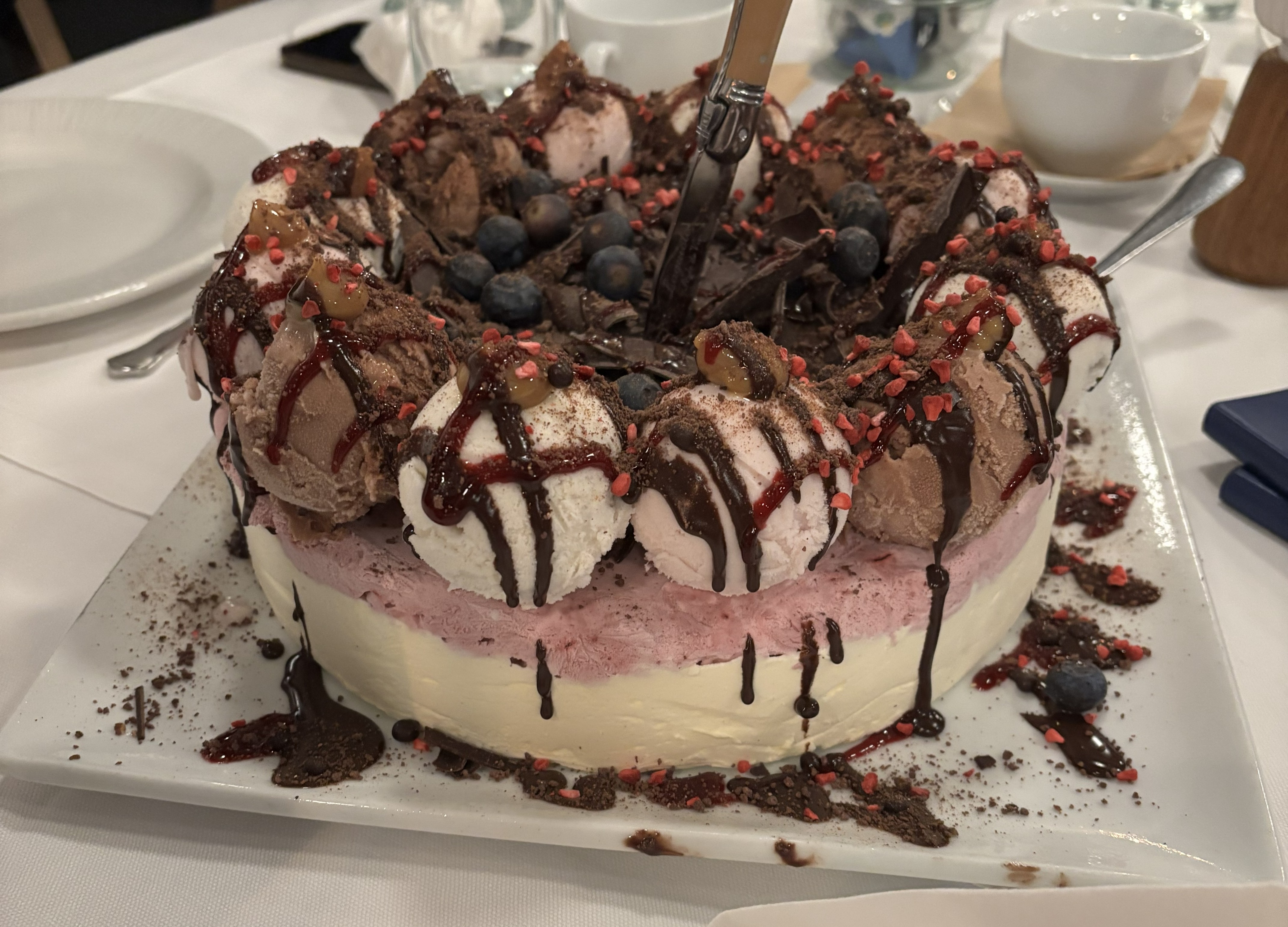 Islagkage til dessert