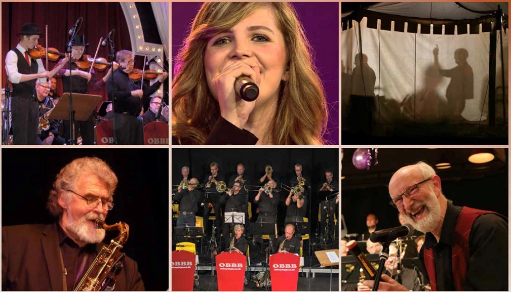 Old Boys Big Band med Hans Holm som dirigent og gæstesolist Louise Espersen